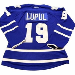 Vintage TORONTO MAPLE LEAFS #19 Lupul Reebok Hockey Jersey Women’s Size Large